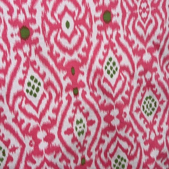 Pink Patterned Women's Shorts - Picture 2 of 5